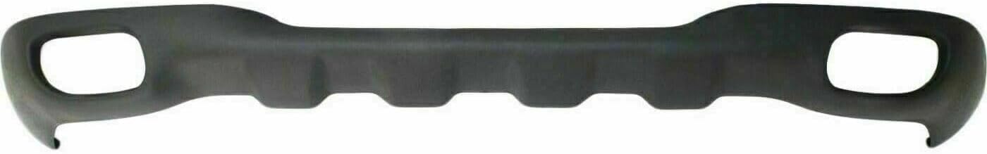 Front Bumper Lower Valance Panel Textured With Fog Light Holes Direct Replacement Compatible With 1998-2000 Ford Ranger Styleside FO1095172 F87Z17626CAA