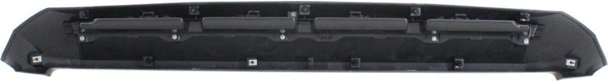 Front Hood Scoop Assembly Textured With Painted Gray Molding Direct Replacement Compatible With 2014-2021 Toyota Tundra TO1231101 761800C010