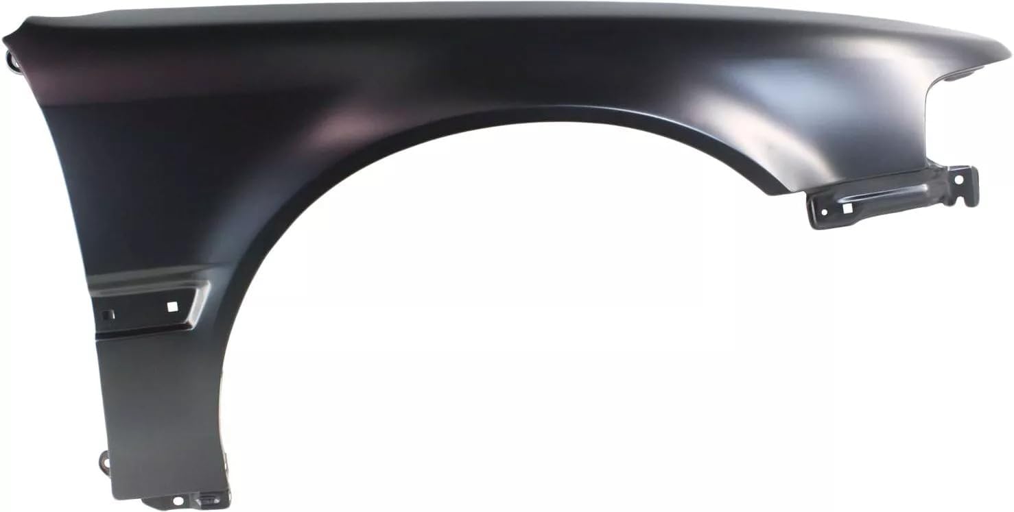 Front Fender Steel Primed Right Passenger Side Direct Replacement Compatible With 1990-1993 Honda Accord HO1241109 60211SM4A01ZZ