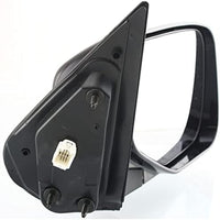 Set Of 2 Front Power Mirror Manual Folding Heated Primed Plastic Right Passenger & Left Driver Side Direct Replacement Compatible With 2006-2014 Honda Ridgeline HO1320232 HO1321232