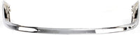 Front Bumper Face Bar Chrome Steel Direct Replacement Compatible With 1987-1988 Toyota Pickup TO1002105 5210189101