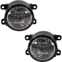 Set Of 2 Front Fog Lights Assembly Right & Left Side Direct Replacement Compatible With 2013-2018 Acura ILX / 2010-2018 RDX / 2011-2014 TSX / 2012-2015 Honda Pilot / 2012-2014 CR-V