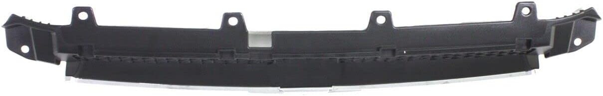 Front Grille With Chrome Center Bar Textured Black Shell And Insert Direct Replacement Compatible With 2007-2011 Chevrolet Aveo GM1200577 96648529