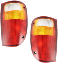 Set Of 2 Tail Light Lens And Housing Right Passenger & Left Driver Side Direct Replacement Compatible With 2001-2010 Mazda Pickup MA2801114 MA2800114 1F2051150 1F2051160