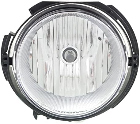 Set of 2 Front Fog Light Assembly Left Driver & Right Passenger Side Direct Replacement Compatible With 2006-2011 Chevrolet HHR GM2593155 GM2592155 15813308 15813307