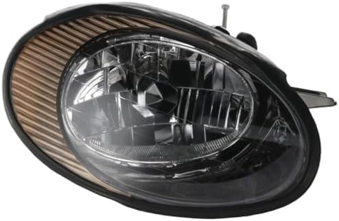 Set Of 2 Front Headlight Assembly Halogen Right Passenger & Left Driver Side Direct Replacement Compatible With 1998-1999 Ford Taurus FO2503157 FO2502157 XF1Z13008AA XF1Z13008BA