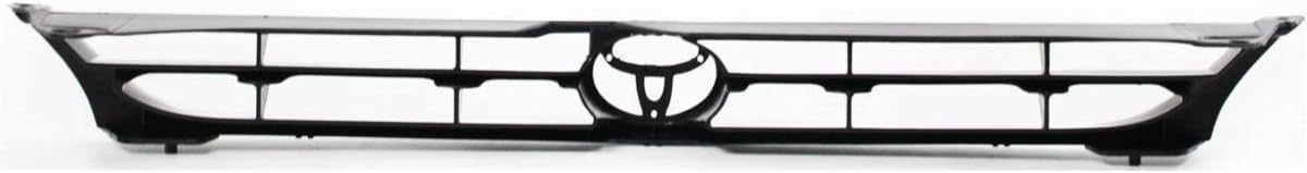 Front Grille Painted Black Shell And Insert Direct Replacement Compatible With 1995-1996 Toyota Camry TO1200188 5310133020C0
