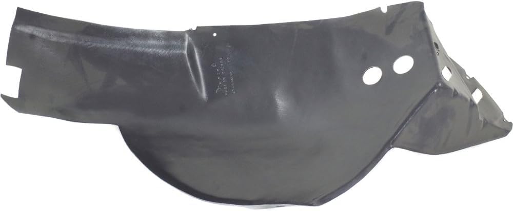 Front Section Fender Liner Right Passenger Side Direct Replacement Compatible With 2004-2006 Lincoln LS FO1251126 3W4Z16102AA