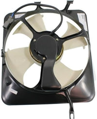 Front Radiator & A/C Condenser Single Fan Assembly Direct Replacement Compatible With 1997-2001 Honda CR-V HO3115106 HO3113110 19015P3F004-PFM 38615P3F000