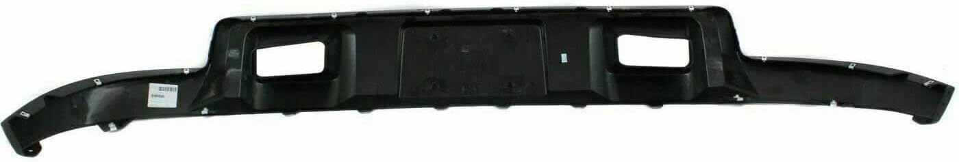 New Front Bumper + Upper Cover Chrome + Lower Valance Air Deflector + Extension Textured Direct Replacement Compatible With Chevrolet Silverado 2500HD 3500HD 2011-2014 GM1002837