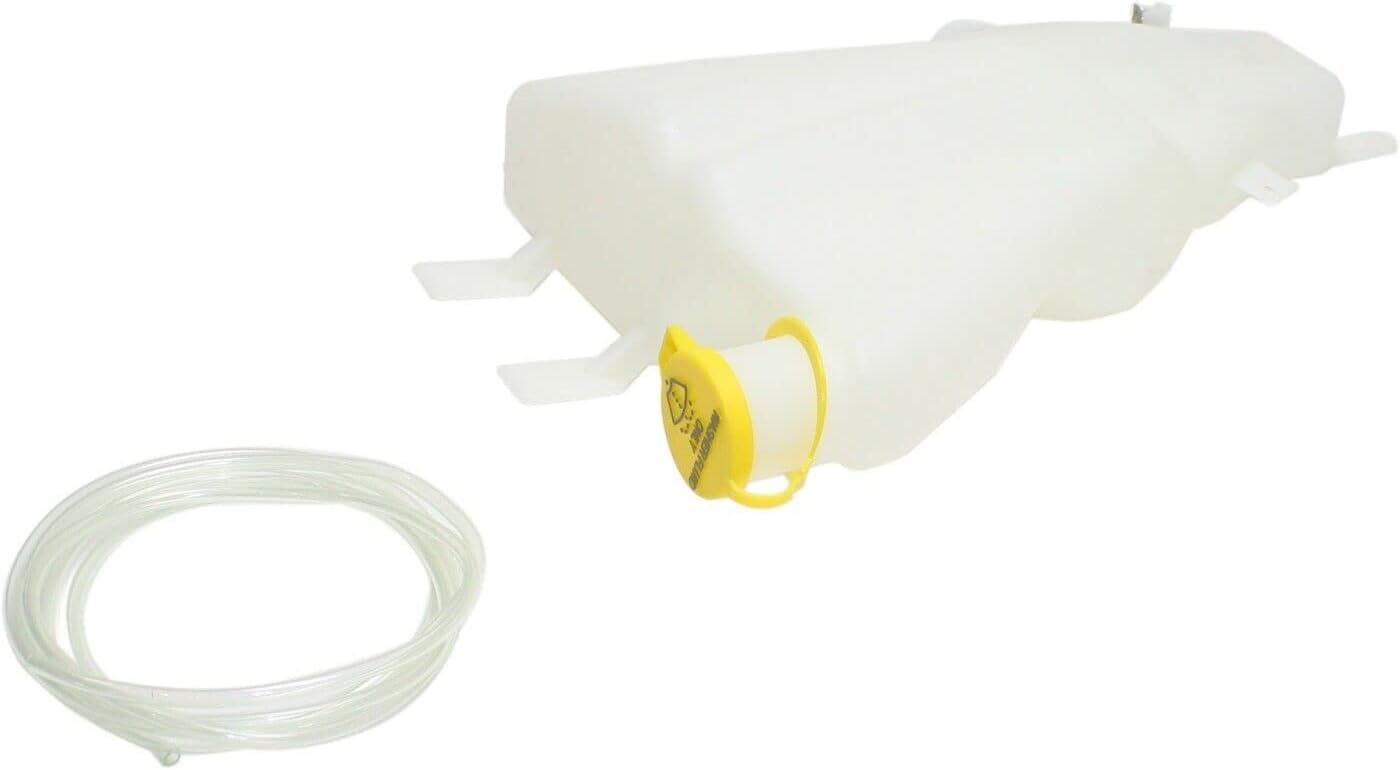 Windshield Washer Reservoir Tank With Pump Cap & Sensor Hole Direct Replacement Compatible With 1994-2001 Dodge Ram 1500 / 1994-2002 2500 3500 CH1288203 5066540AA-PFM