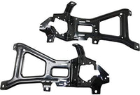 Set of 2 Front Bumper Bracket Right Passenger & Left Driver Side Direct Replacement Compatible with 2015-2018 Ram 1500 CH1061106 68271501AC