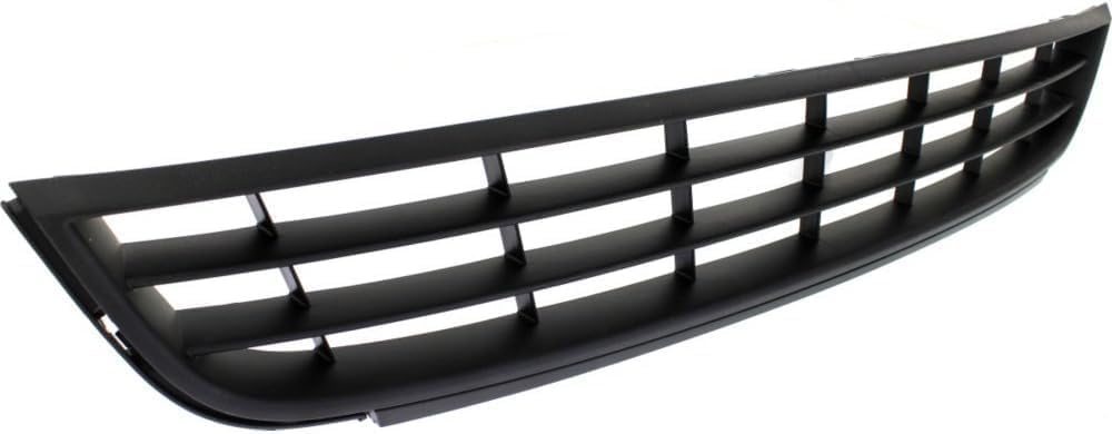 Front Bumper Grille Textured Direct Replacement Compatible With 2011-2014 Volkswagen Jetta VW1036121 5C68536779B9