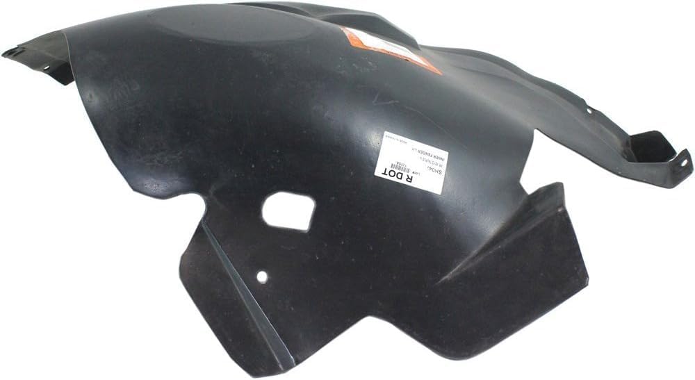 Front Section Fender Liner Left Driver Side Direct Replacement Compatible With 2000-2007 Ford Taurus/Mercury Sable FO1250114 YF1Z16103AA