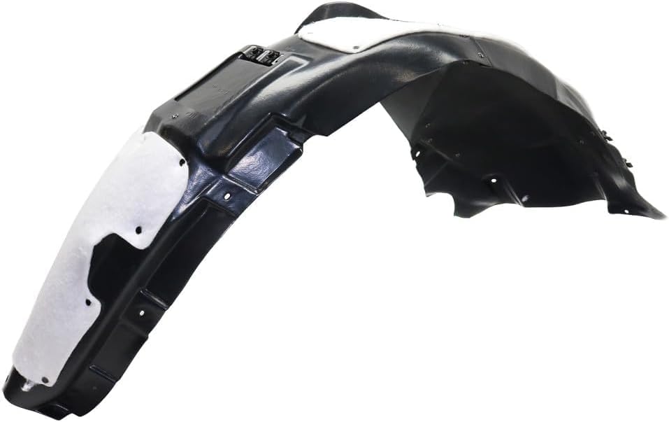 Front Fender Liner Left Driver Side Direct Replacement Compatible With 2015-2017 Chrysler 200 CH1248169 68102923AE