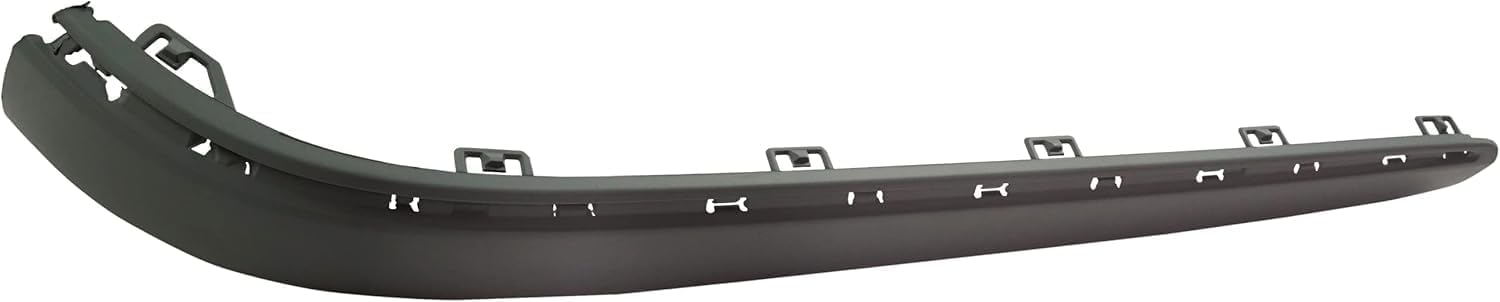 Rear Bumper Outer Molding Without Chrome Insert Right Passenger Side Direct Replacement Compatible With 2003-2006 Mercedes Benz E-Class MB1159108 2118800412