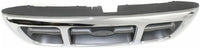 Front Grille Chrome Shell & Gray Insert Direct Replacement Compatible With 1988-2000 Ford Ranger FO1200341 F87Z8200KAA