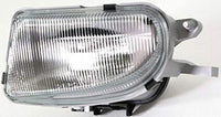 Set Of 2 Front Fog Light Assembly Right Passenger & Left Driver Side Direct Replacement Compatible With 1998-2000 Mercedes Benz C43 AMG / 2000-2002 E430 MB2592101 MB2593101 1708200156