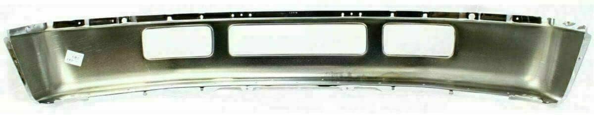 AUTOS PARTS PLUS Front Bumper Chrome + Upper Cover Primed + Lower Valance Textured + Header Panel Direct Replacement Compatible With 2005-2007 Ford F-Series Super Duty FO1002392 FO1095219 FO1057292