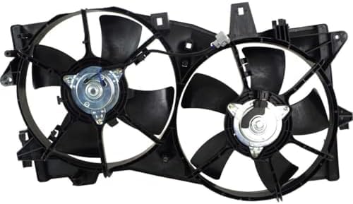 Front Dual Fan Assembly Direct Replacement Compatible with 2002-2006 Mazda MPV MA3115131 AJ5115025B