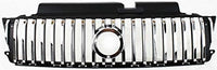 Front Grille Assembly Primed Shell With Chrome Insert Plastic Direct Replacement Compatible With 2005-2007 Mercury Mariner FO1200468 5E6Z8200AA