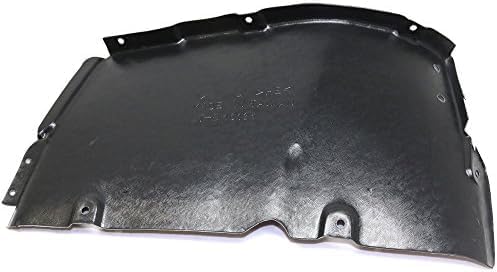 Front Fender Liner Cover Liner Extension Plastic Right Passenger Side Direct Replacement Compatible With 2002-2008 BMW 7-Series BM1251131 51717027448