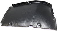 Front Fender Liner Cover Liner Extension Plastic Right Passenger Side Direct Replacement Compatible With 2002-2008 BMW 7-Series BM1251131 51717027448