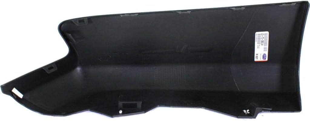 Set of 2 Rear Lower Valance Spoiler Primed Plastic Left Driver & Right Passenger Side Direct Replacement Compatible with 2011-2013 Toyota Corolla TO1193119 TO1193118