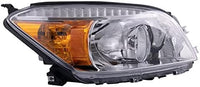 Set Of 2 Front Head Light Assembly Lens And Housing Plastic Left Driver & Right Passenger Side Direct Replacement Compatible With 2006-2008 Toyota RAV4 TO2518106 TO2519106