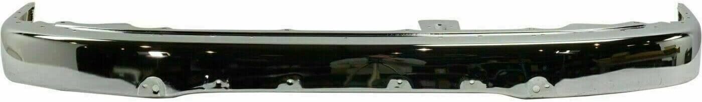 Front Bumper Chrome Steel + Upper Filler + Lower Valance Primed + Grille Extensions + Signal Lights Right & Left Side Direct Replacement Compatible With 1999-2002 Toyota 4Runner