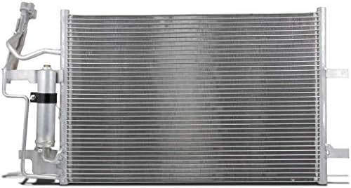 Front A/C Condenser Aluminum Core Direct Replacement Compatible With 2004-2009 Mazda 3/2006-2010 5 MA3030149 BP4K61480D