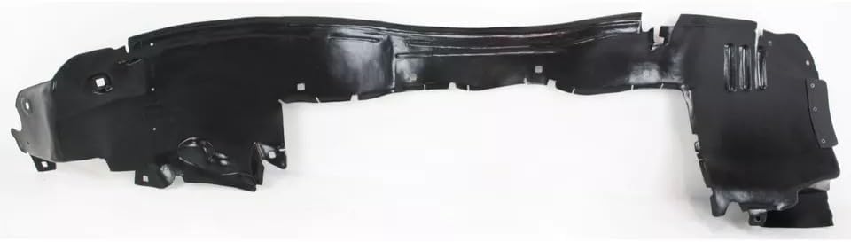 Front Fender Liner Rear Section Right Passenger Side Direct Replacement Compatible With 2000-2002 Mercedes Benz CLK-Class MB1249134 2086985430