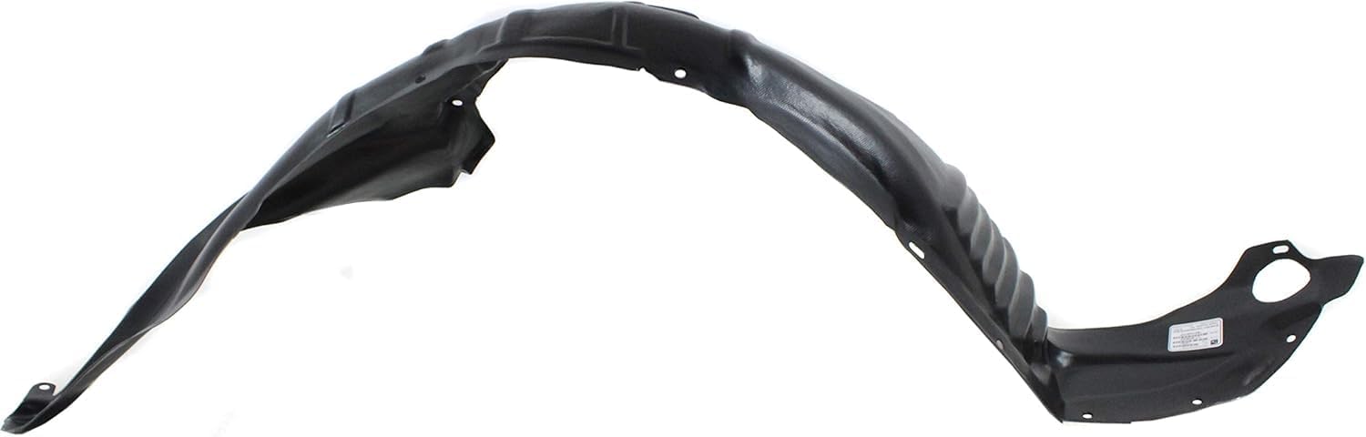 Front Fender Liner With Turbo Right Passenger Side Direct Replacement Compatible With 2006-2008 Mazda 6 MA1249132 GJ6A56130N