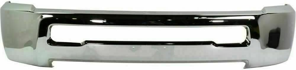 AUTOS PARTS PLUS Front Bumper Chrome Steel Without Fog Light Holes Direct Replacement Compatible With 2010-2018 Dodge Ram 2500 3500 CH1002391 68045699AB