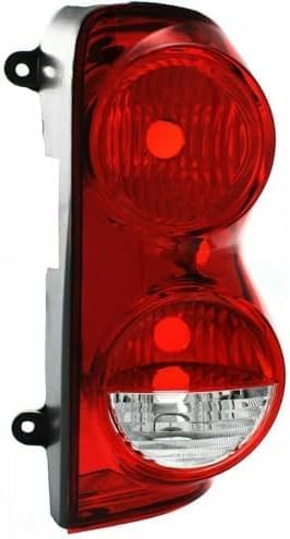 Set Of 2 Tail Light Lens And Housing Right Passenger & Left Driver Side Direct Replacement Compatible With 2004-2009 Dodge Durango CH2819101 CH2818101 5133168AI 5133169AI
