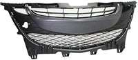 Front Grille Primed Shell And Insert Plastic Direct Replacement Compatible With 2012-2017 Mazda 5 MA1200193 C514501T0E