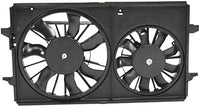 Front Radiator Fan Assembly Plastic Direct Replacement Compatible with 2006-2012 Chevrolet Malibu GM3115208 22719384