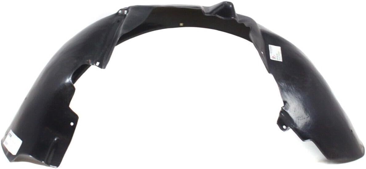 Front Fender Liner Right Passenger Side Direct Replacement Compatible With 2002-2009 Audi S4 / 2007-2009 A4 AU1251106 8E0821172C