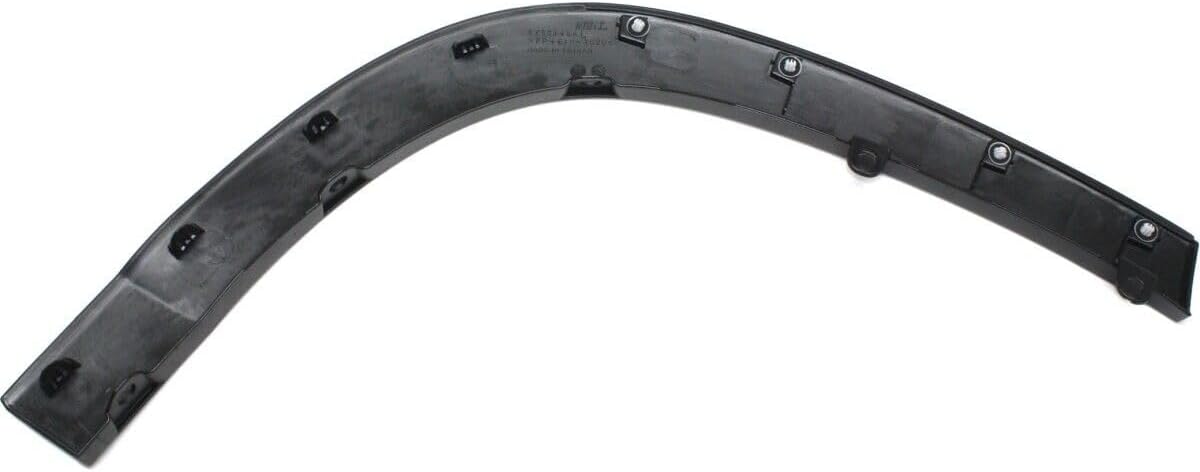 Rear Section Wheel Opening Molding Left Driver Side Direct Replacement Compatible with 2014-2019 Toyota Highlander TO1790104 750880E010