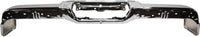 Step Bumper Face Bar Chrome Steel Without Rear Object Sensor Holes Direct Replacement Compatible With 2006-2008 Ford F-150 / Lincoln Mark LT FO1102358 8L3Z17906B