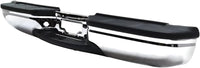 Rear Step Bumper Assembly Chrome Steel Direct Replacement Compatible With 1999-2007 Ford F-Series Super Duty FO1101141 YC3Z17906GA-PFM