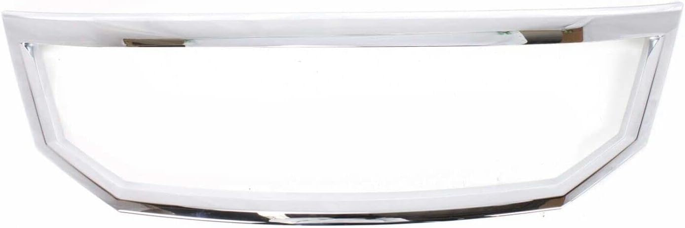 Front Grille Trim Surround Moulding Chrome Direct Replacement Compatible With 2008-2010 Honda Odyssey HO1202105 71122SHJA02