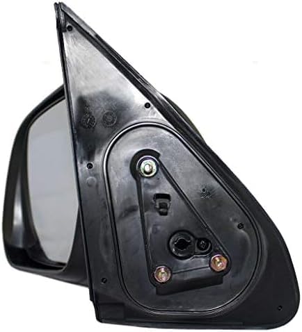 Front Mirror Manual Folding Non-Heated Textured Plastic Left Driver & Right Passenger Side Direct Replacement Compatible With 2012-2015 Toyota Tacoma TO1321281 TO1320281