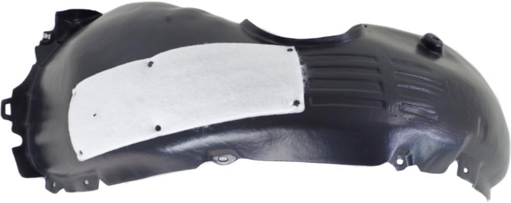 Front Fender Liner Rear Section Right Passenger Side Direct Replacement Compatible With 2018-2021 Volkswagen Golf / 2015-2020 Volkswagen e-Golf VW1249146 5G0805970N