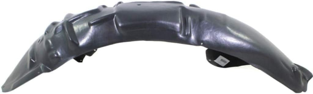 Front Fender Liner Left Driver Side Direct Replacement Compatible With 2008-2017 Audi S5 / A5 AU1248123 8T0821171M