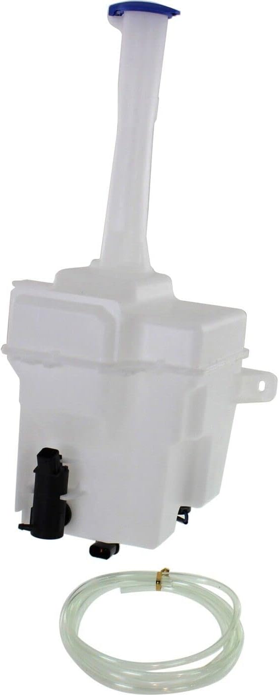 Washer Reservoir With Cap Pump And Fluid Level Sensor Direct Replacement Compatible With 2011-2015 Hyundai Sonata / 2012-2017 Azera HY1288108 986203V000-PFM