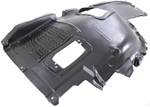Front Upper Section Fender Liner Plastic Right Passenger Side Direct Replacement Compatible With 2010-2017 BMW 5 Series BM1249133 51717193510
