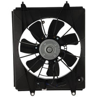 Front A/C Condenser Fan Assembly Plastic Right Passenger Side Direct Replacement Compatible with 2010-2011 Honda CR-V HO3120107 38616REZA01-PFM