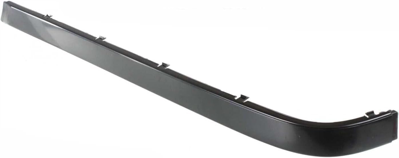 Set Of 2 Rear Bumper Outer Molding Primed Plastic Left Driver & Right Passenger Side Direct Replacement Compatible With 1995-2001 BMW 7-Series BM1159108 BM1158108