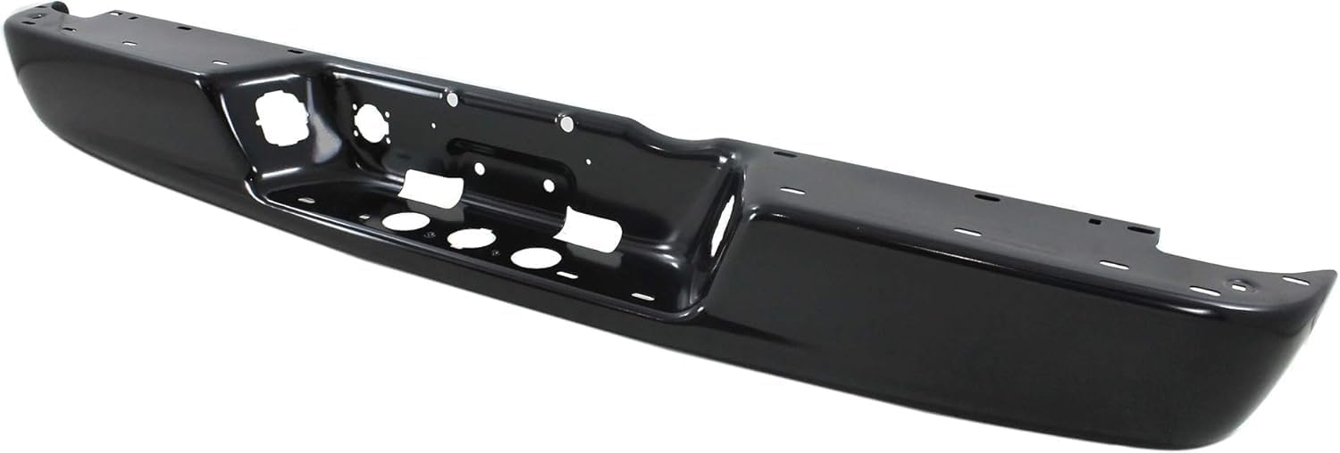 Rear Bumper Face Bar Primed Steel Without Mounting Bracket Direct Replacement Compatible With 2002-2008 Dodge Ram 1500/2003-2009 2500 3500 CH1102352 5073625AE